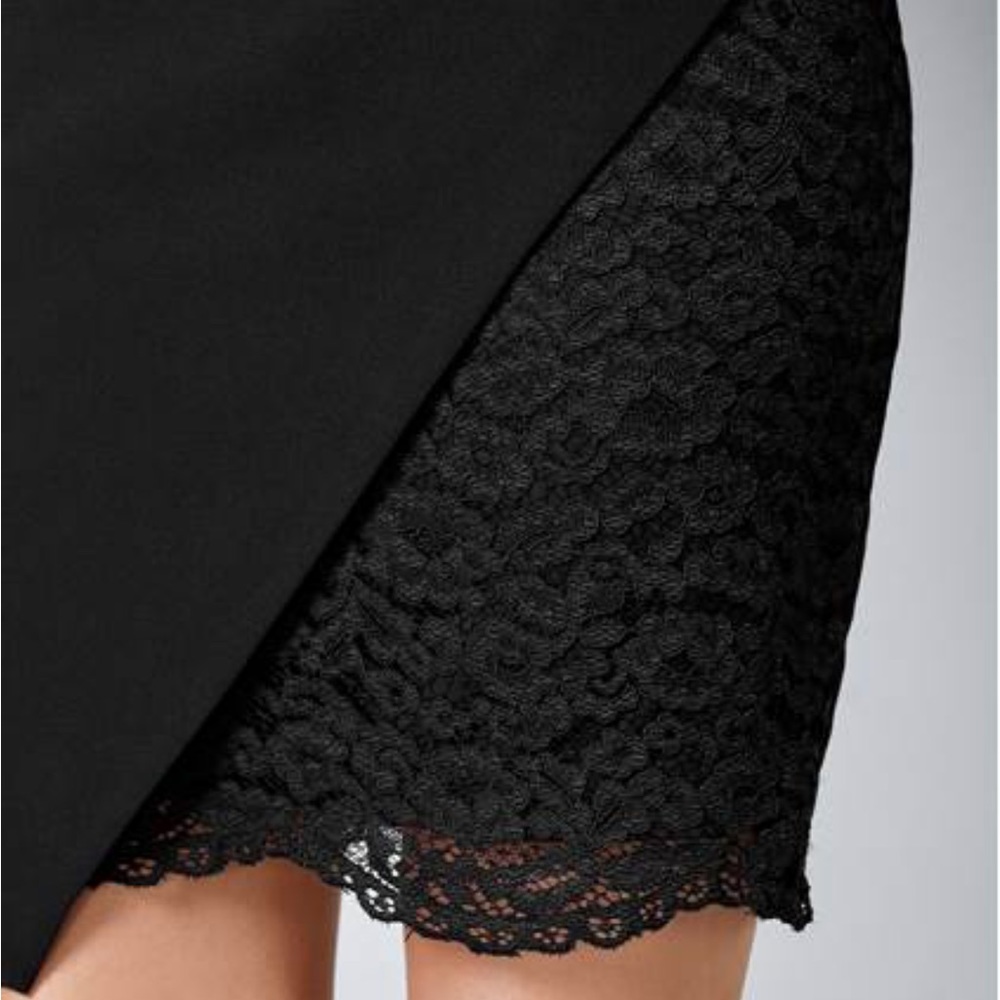 Beautiful never worn Venus black dress with lace